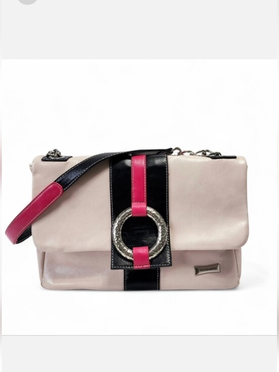 Joanel Handbags - JOANEL Shoulder Bag Colorblock Blush Purse